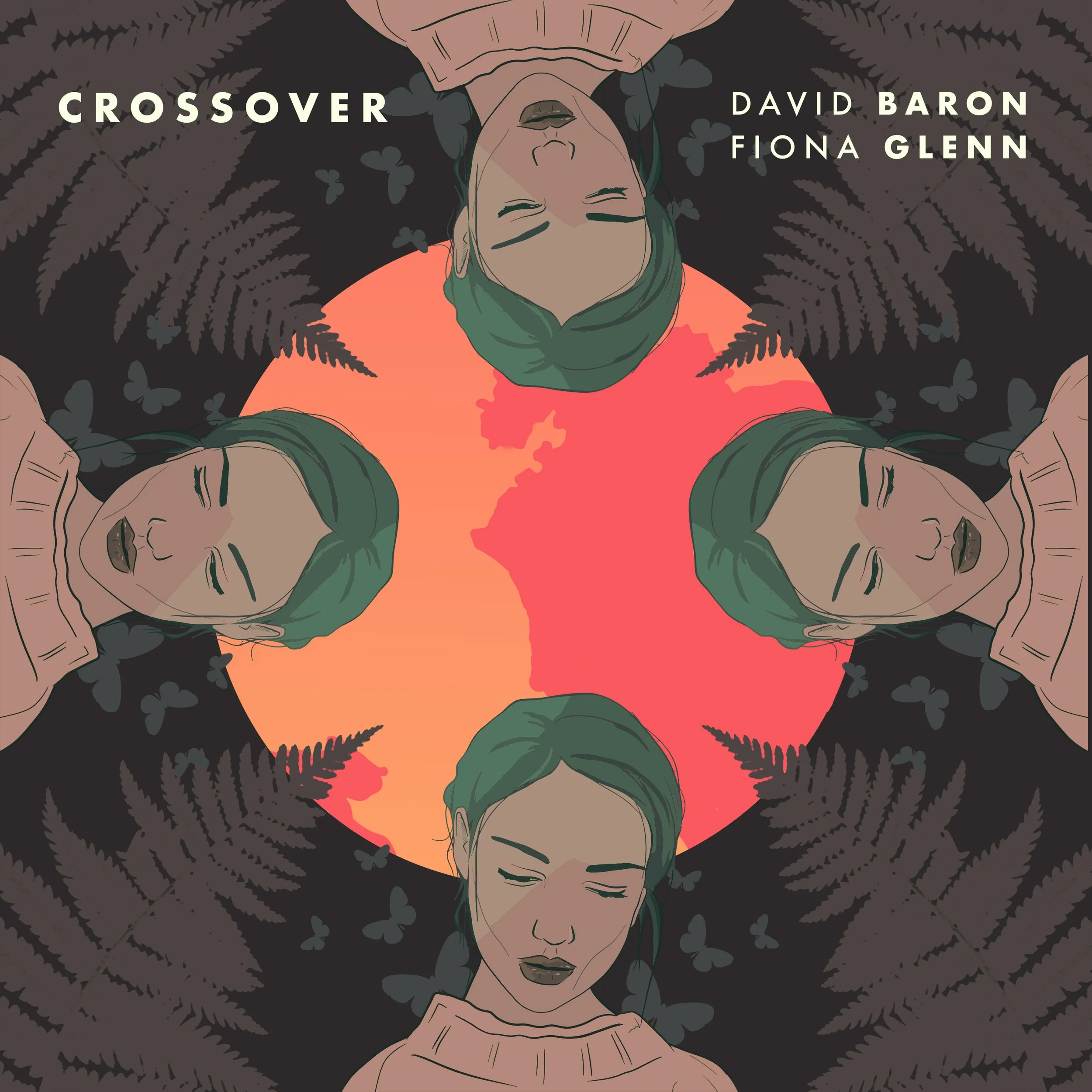 David Baron and Fiona Glenn - Crossover – cover art
